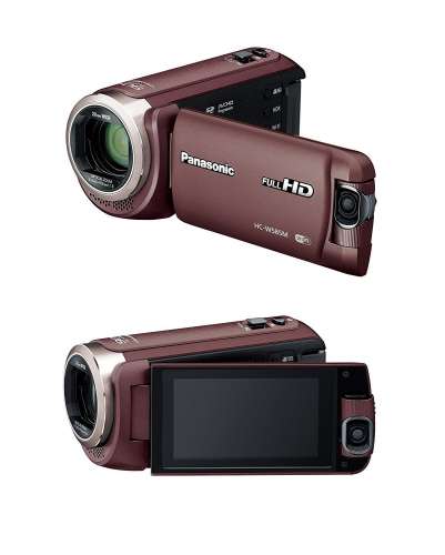 Panasonic HD Video Camera W585M 64GB Brown HC-W585M-W New in Box